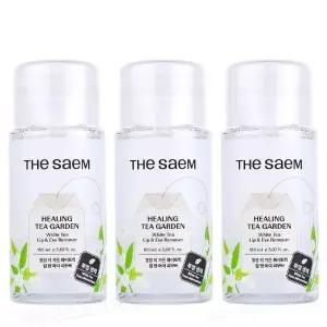 더샘 힐링 티 가든 화이트티 립 앤 아이 리무버 150ml 3개