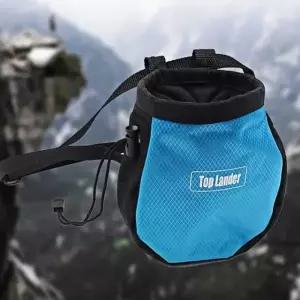 초크백 클라이밍 조임끈 수납 블루