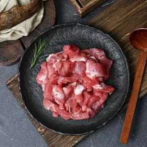 [남원축협] 지리산 흑돼지 뒷다리살 300g 찌개용