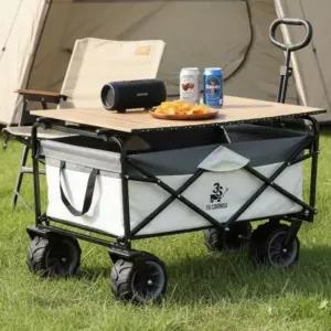[콩심팥심]캠핑카트 웨건전용 접이식 캐리어 수레 3S 테이블 상판