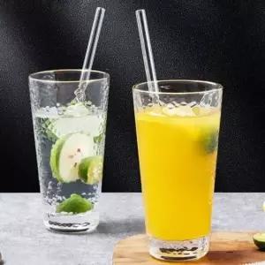 일자형 내열 유리빨대 30cm