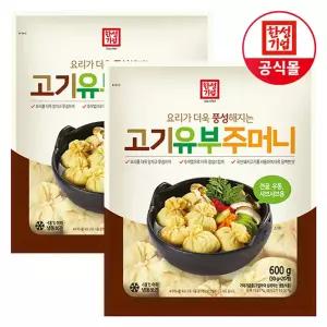 한성기업 고기 유부주머니 600g X 2개