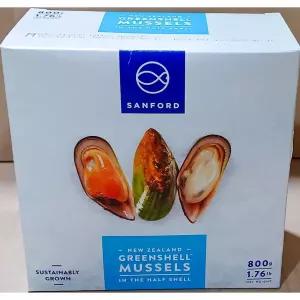 냉동홍합(하프쉘 자숙) 800g