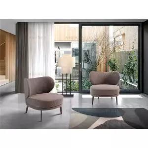 안락의자 체어 패브릭 독서 싱글 미니멀 상담실 사무실