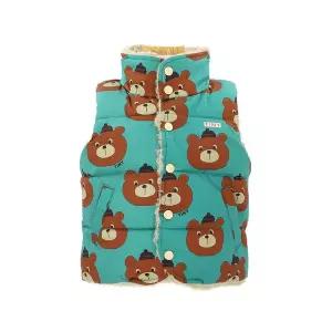 타이니코튼 AW24-299 M25 (Bears padded vest) 베어스 패디드 아동 베스트
