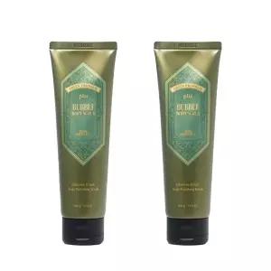플루 버블바디 스 크럽 200g x 2개 허브그린티