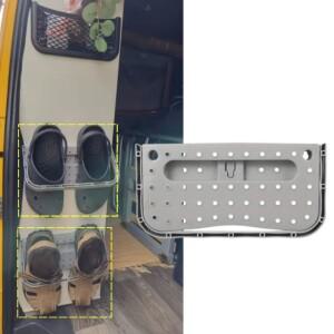 1pc 심플 신발 보관 랙 벽걸이 형 펀치없는 방수 슬리퍼 운동화 RV 캠핑카 밴 Motorhomes 용