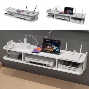 [룽스]티비 셋톱박스 선방정리 선반 공 수납함 소형 2칸