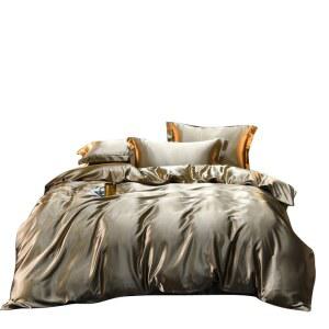 혼합 뽕나무 실크 침구 사이즈 여름 럭셔리 시트 실키 탄성 스타일 세트 매트리스