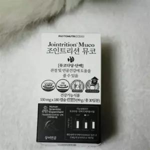 파이토뉴트리 조인트리션 뮤코 500mg 180캡슐(30일분)