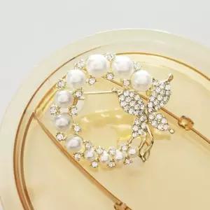 [룽스]정장 옷핀 진주옷핀 브로치 머플러핀 스카프핀 10종