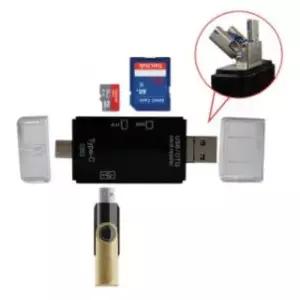 [룽스]USB OTG 멀티 메모리카드리더기 TF메모리 블랙박스