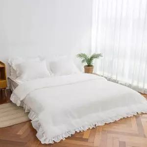 [오너클랜]WL 소프트 뱀부 시어서커 아사 여름 냉감 누빔이불 SS