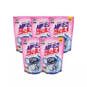 [룽스]세탁조크리너 비누때제거 세탁기청소 5P
