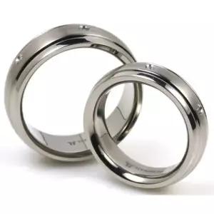 T-918 CE 티타늄 커플링 반지 이니셜무료 무료배송 맞춤제작 평생AS