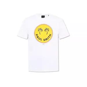 [폴스미스]25 팜트리 로고 반팔 티셔츠 129029396