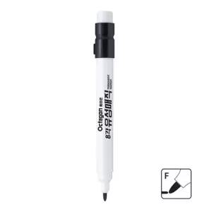 가는둥근닙 검정색 유성매직 1다스 12개입 옥타곤 8각 (WFJ5PMX)