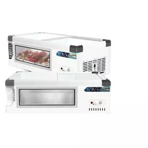 탁상용 쇼케이스 냉장고 해산물 고기 과일 디스플레이 진열대