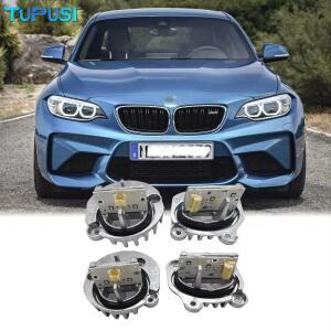 BMW 2 시리즈 F22 F23 2012-2017용 LED 엔젤 아이 DRL 주간 주행등 모듈 옐로우 화이트 (OEM 63117388923 L