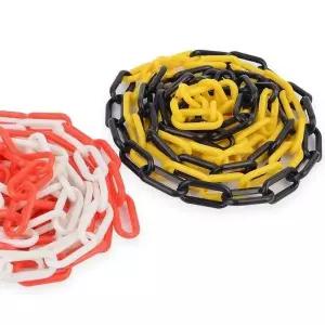 안전구역 구획 사슬 주차금지 플라스틱 안전용품 경계선 (WFKA5G7)