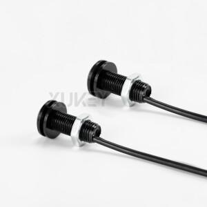 루보식 LED 전면 그릴 앰버 마커 록 조명 독수리 눈 호크아이 키트 신호 주차 DRL  자동차 SUV 4x 12V