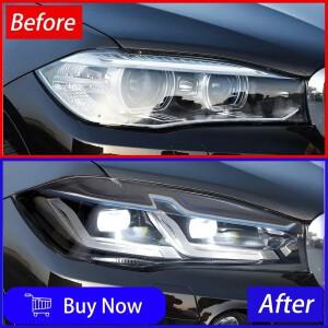 루보식 BMW X5 X6 28i 35i 50i F15 2014-2018 LED 자동 헤드 전구 어셈블리 업그레이드 2023 스타일 DRL 프
