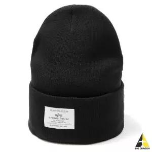 [알파인더스트리]23FW ESSENTIAL BEANIE BLACK 61311060