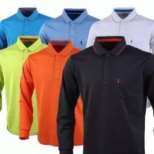 [골드스마일]긴팔 스포츠 셔츠 작업용 기능성 베이직 카라 티셔츠