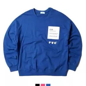 [라일리의류] Rly 오버핏맨투맨 커플룩 커플맨투맨 프린트맨투맨 스