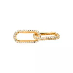 판도라 769660C01 미 스타일링 파베 더블 링크 참