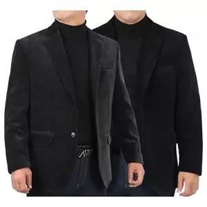 [리빌모아]남자 겨울 베이직 투톤 코듀로이 정장 콤비자켓 HS-COW-1