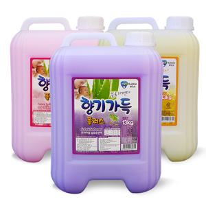 향기가득 대용량 섬유유연제 15kg 업소용 말통 섬유세재 빨래방 세탁소