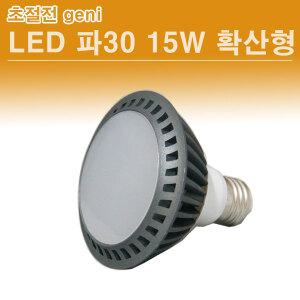 LED PAR30 15W 확산형 지니 파30 파삼공 레일램프