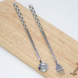 롱포크 롱티스푼 스푼 포크 국산