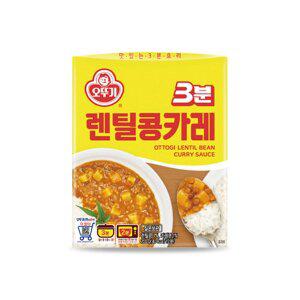 [오뚜기]3분 렌틸콩카레 200G x 24개