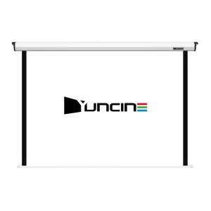 윤씨네 V-EV120 전동스크린 노출형 120인치 가정용 사무용 회의용 학원용 업소용 강당용 빔프로젝터 빔스크린