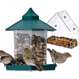 야생 새모이통 새모이집 참새 비둘기 새 먹이통 창문