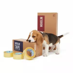 우림 투명 박스테이프 80M 100M 포장 이사 OPP 택배 /  L50-더블경포장(80MX50개)투명