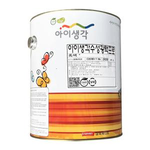 삼화페인트 아이생각 광택프로 4L 결로페인트 베란다 발코니 계단 복도 유광 수성