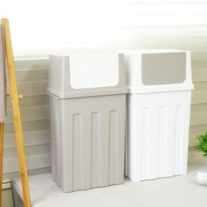 더바람 베네시안 와이드 휴지통 40L 쓰레기통 분리수거함 대용량