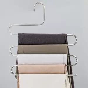 스테인레스 5단 바지걸이 옷장정리 옷정리 인테리어