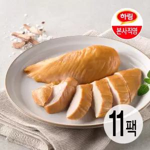 하림이닭 닭가슴살 훈제 100g 11팩