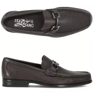 [페라가모] 그랜디오소 GRANDIOSO HICKORY 642847 간치니 로퍼