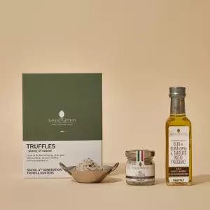 사비니 트러플 선물세트 미니3호 트러플오일 소금 미니소스냄비 오일선물세트