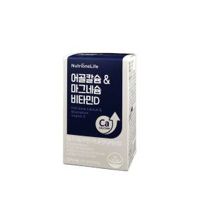 뉴트리원 어골칼슘 마그네슘 비타민D 1000mg x 60정