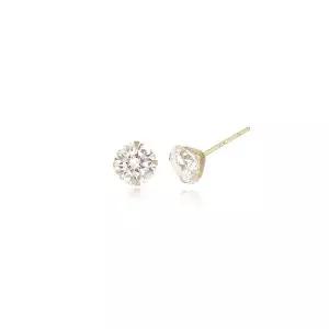 [제이로사] 14k 큐빅 귀걸이(5mm)