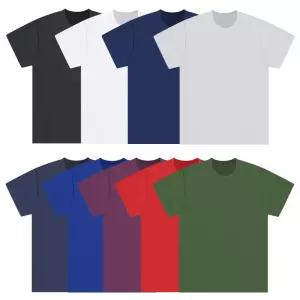 남성 여성 여름 쿨링 PK 라운드 반팔 티셔츠 빅사이즈 S-10XL