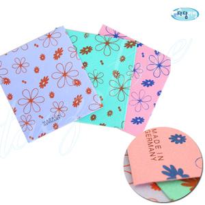 독일꽃송이행주10P 극세사행주 면행주 부직포행주