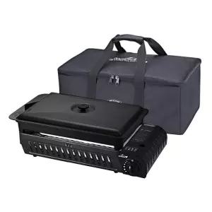 3WAY 올인원 올블랙 구이바다 L 베이직 휴대용 캠핑+구이바다 캐리백