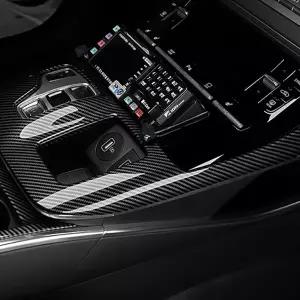 더뉴 그랜저 카본 몰딩 컵홀더 기어패널 커버 튜닝